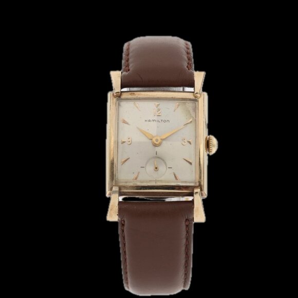 Vintage 1960 Hamilton Romanesque Men's Mechanical Wristwatch 770 USA 10k GF - Picture 1 of 5